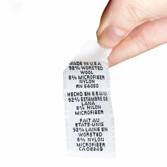 TALBOTS Collection Wool Tweed Tan Blazer 6 - Picture 6 of 8